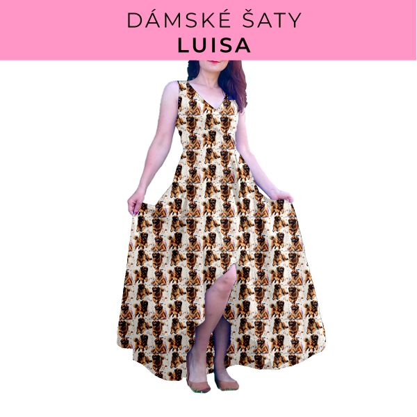 DÁMSKÝ střih - šaty Luisa