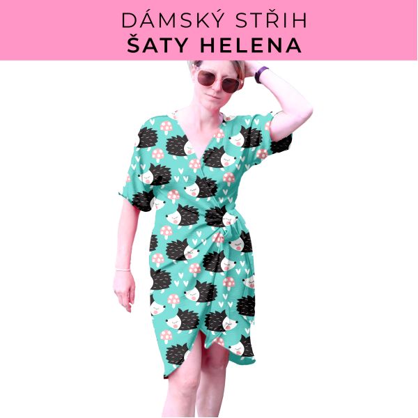 Dámský střih na šaty  Helena
