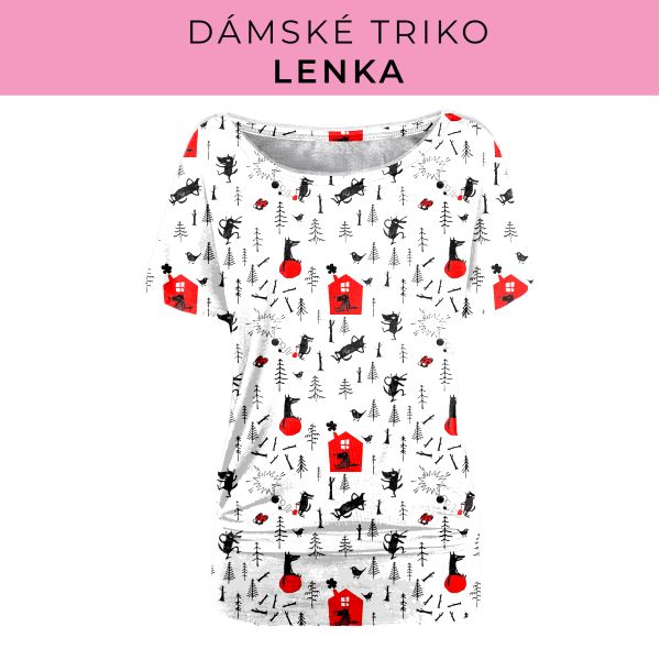 DÁMSKÝ střih - Triko Lenka