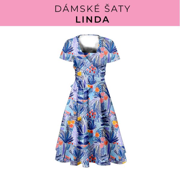 DÁMSKÝ střih - šaty Linda