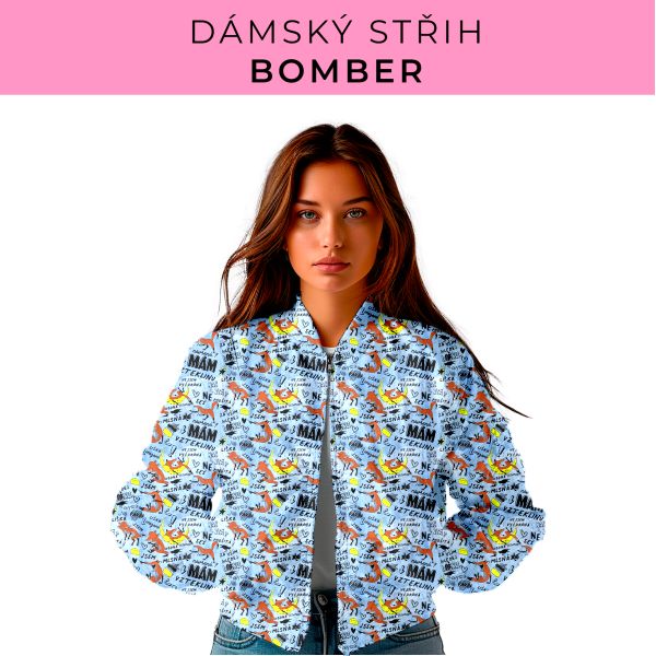 DÁMSKÝ střih - Bomber