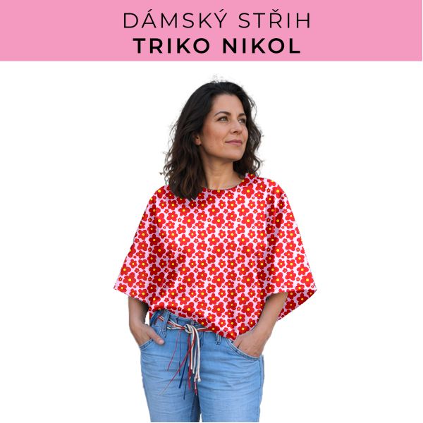 Dámský střih -  triko Nikol