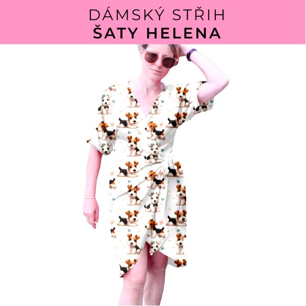 Dámský střih na šaty  Helena