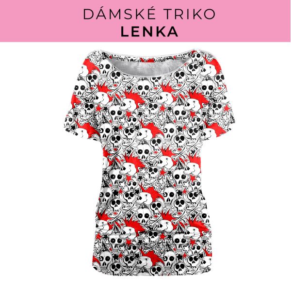 DÁMSKÝ střih - Triko Lenka