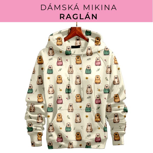 DÁMSKÝ střih - mikina raglán