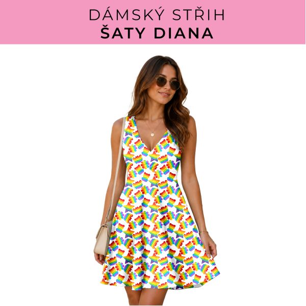 Dámský střih - šaty Diana