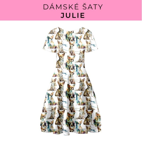 DÁMSKÝ střih - šaty julie