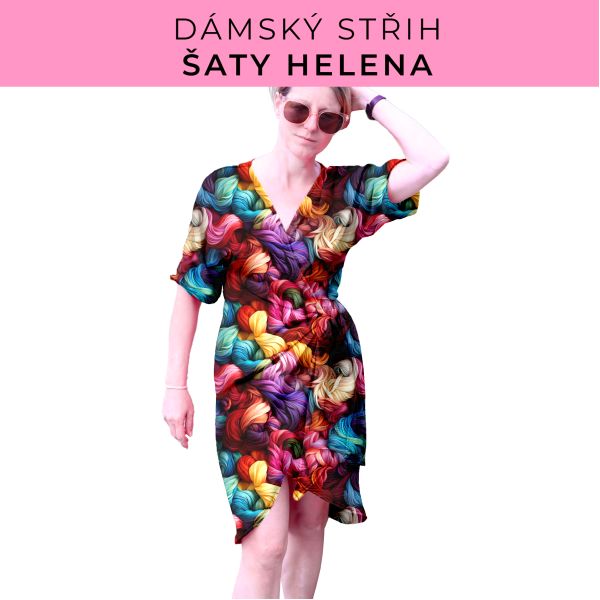 Dámský střih na šaty  Helena