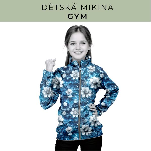 Dětská střih - mikina GYM