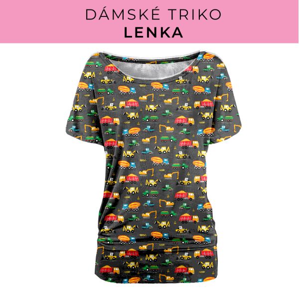 DÁMSKÝ střih - Triko Lenka