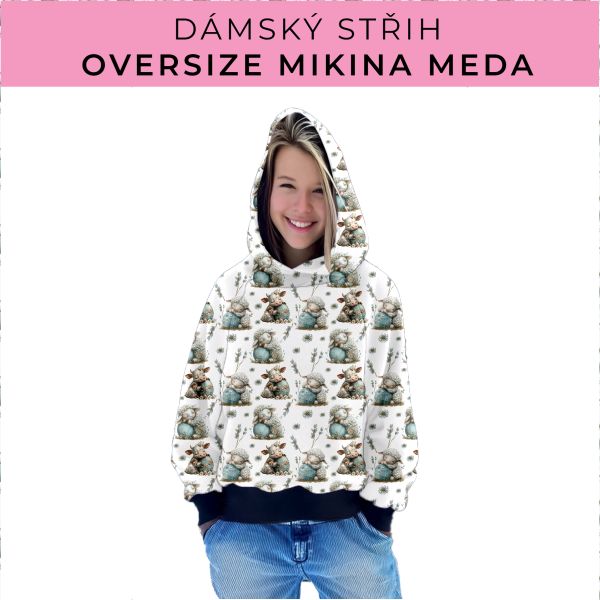 Dámský střih - mikina Meda