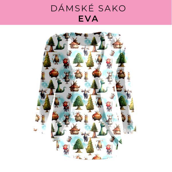 DÁMSKÝ střih - sako Eva