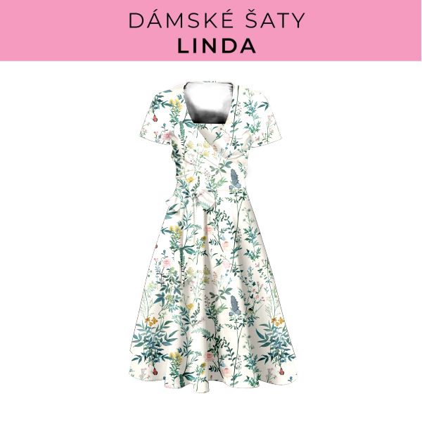DÁMSKÝ střih - šaty Linda