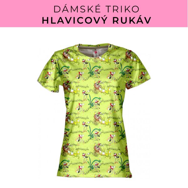 DÁMSKÝ střih - triko základní