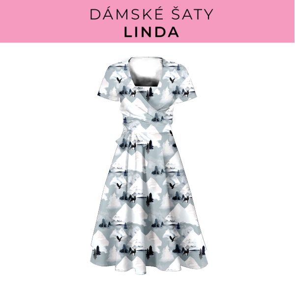 DÁMSKÝ střih - šaty Linda
