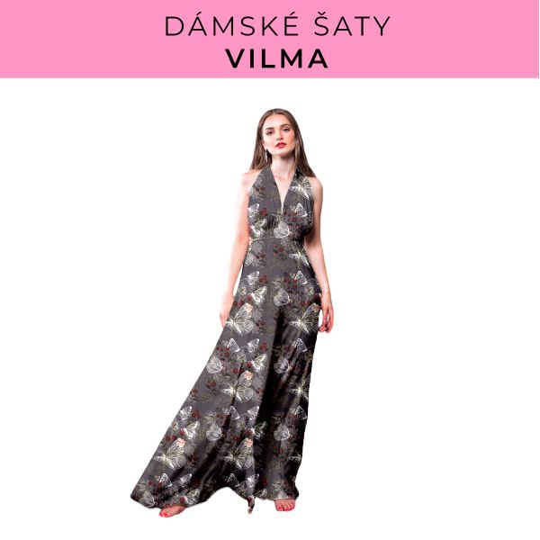 DÁMSKÝ střih - šaty Vilma