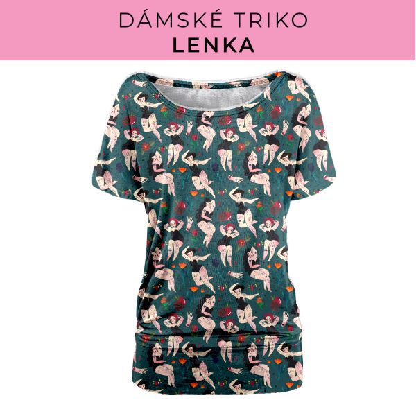 DÁMSKÝ střih - Triko Lenka