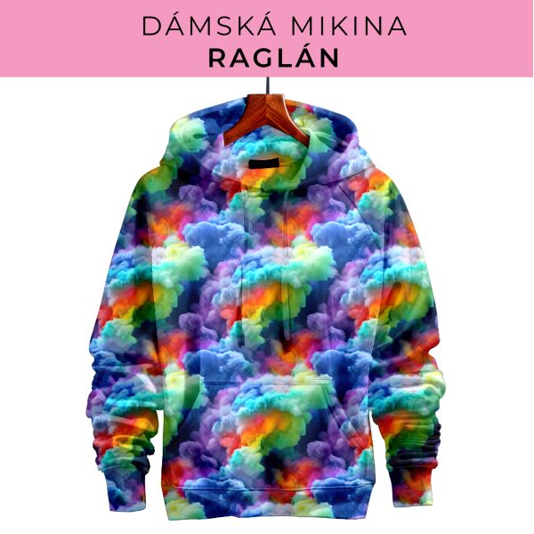 DÁMSKÝ střih - mikina raglán