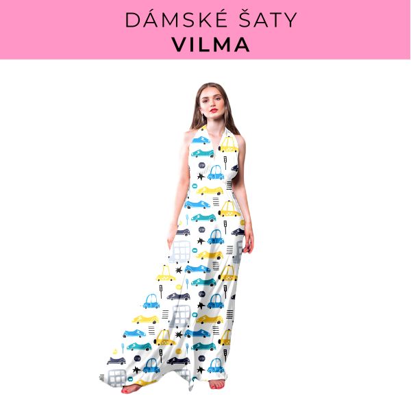 DÁMSKÝ střih - šaty Vilma