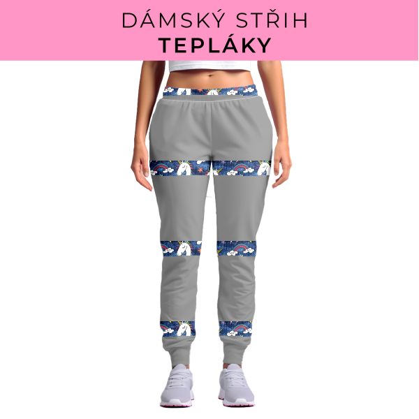 DÁMSKÝ střih - tepláky