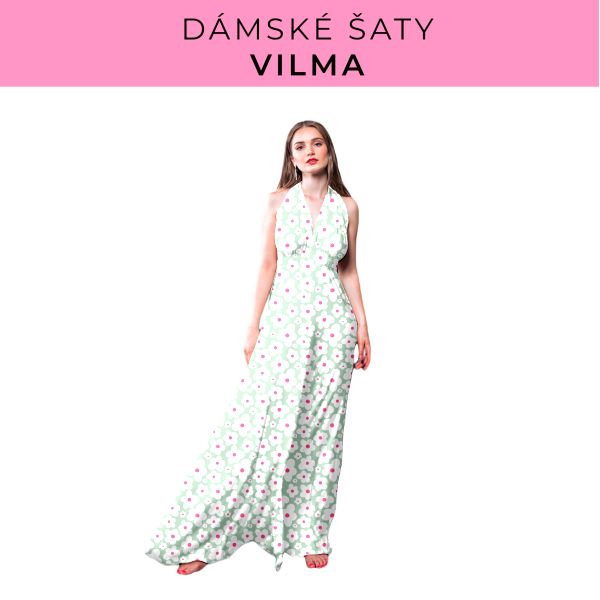 DÁMSKÝ střih - šaty Vilma
