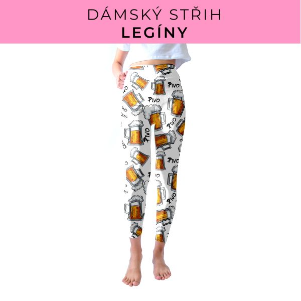 DÁMSKÝ střih - legíny SPORT - SLIM FIT