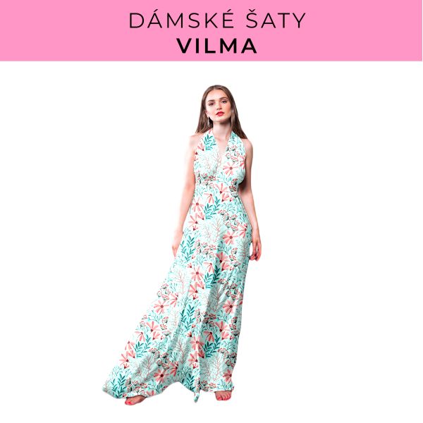 DÁMSKÝ střih - šaty Vilma