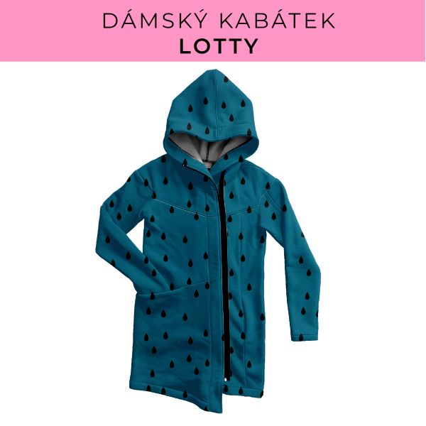 DÁMSKÝ střih - Kabátek Lotty