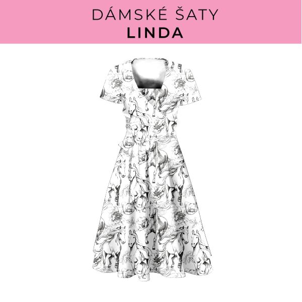 DÁMSKÝ střih - šaty Linda