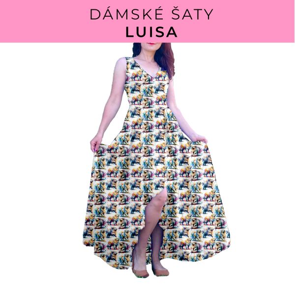 DÁMSKÝ střih - šaty Luisa