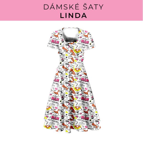 DÁMSKÝ střih - šaty Linda
