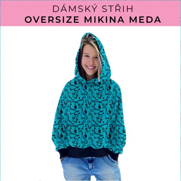 Dámský střih - mikina Meda