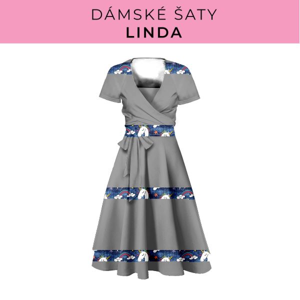 DÁMSKÝ střih - šaty Linda