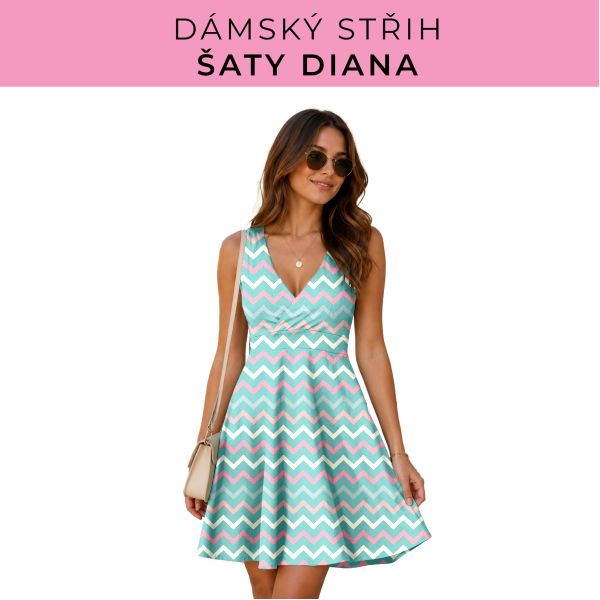 Dámský střih - šaty Diana