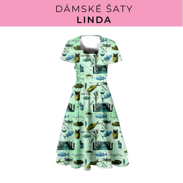 DÁMSKÝ střih - šaty Linda