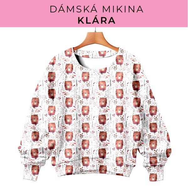 DÁMSKÝ střih - mikina Klára