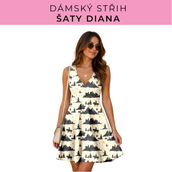 Dámský střih - šaty Diana