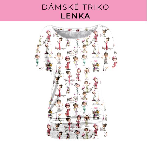 DÁMSKÝ střih - Triko Lenka