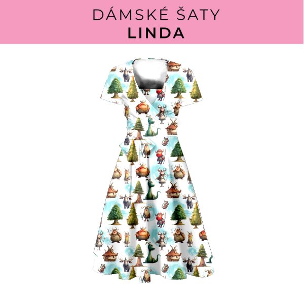 DÁMSKÝ střih - šaty Linda