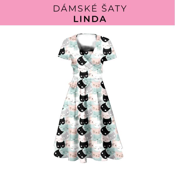 DÁMSKÝ střih - šaty Linda