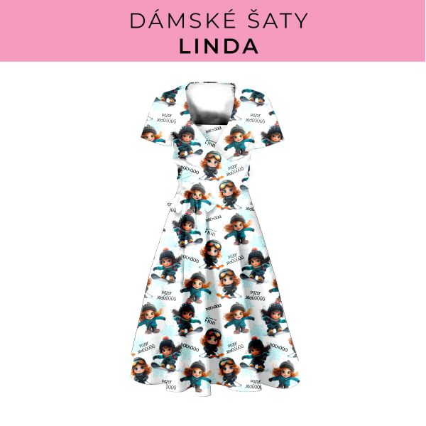 DÁMSKÝ střih - šaty Linda