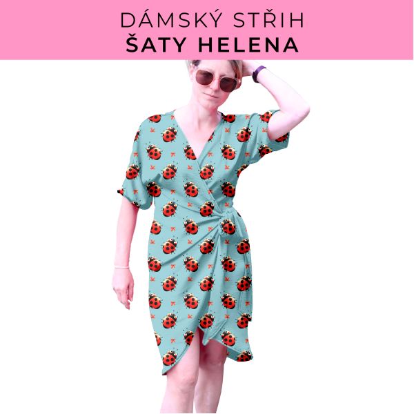 Dámský střih na šaty  Helena