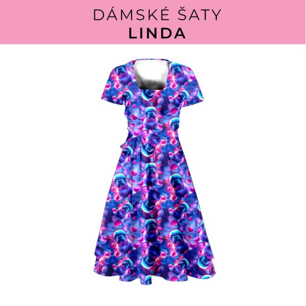 DÁMSKÝ střih - šaty Linda