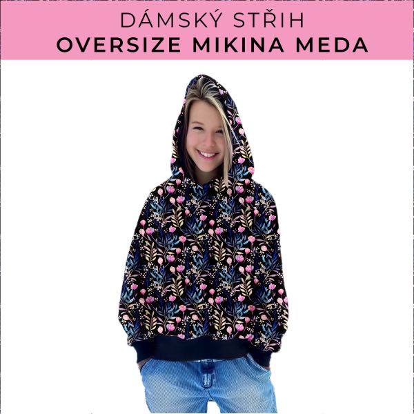 Dámský střih - mikina Meda