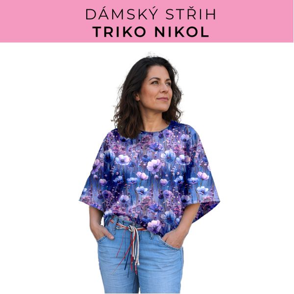 Dámský střih -  triko Nikol