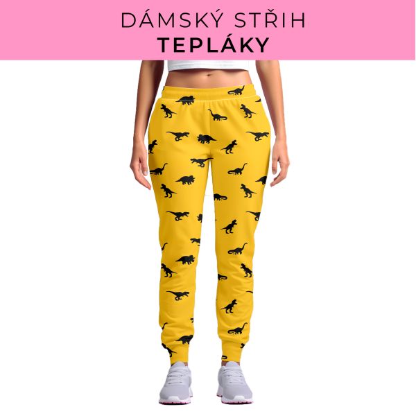 DÁMSKÝ střih - tepláky