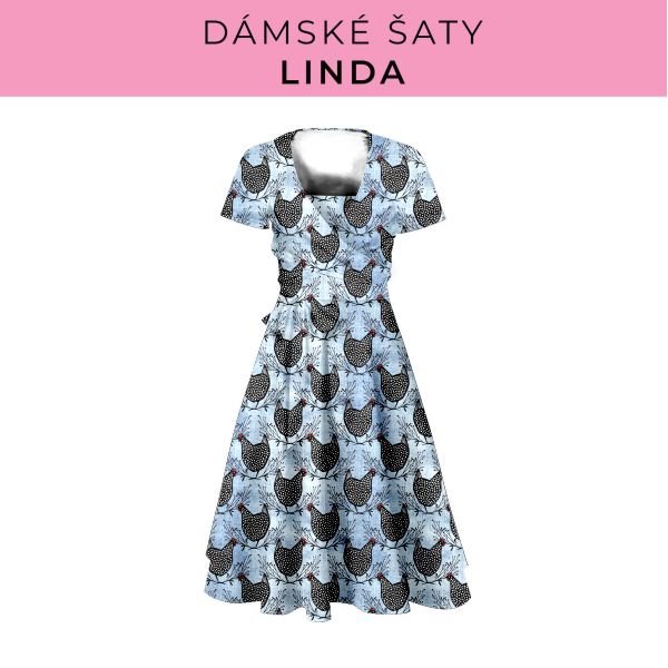 DÁMSKÝ střih - šaty Linda
