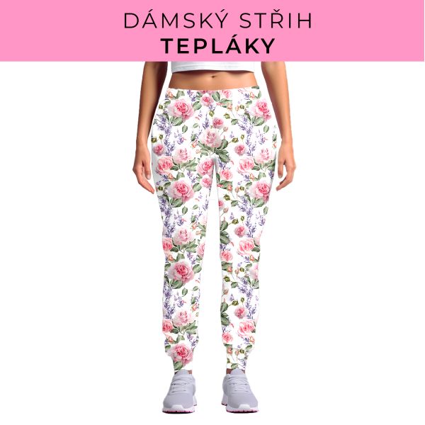 DÁMSKÝ střih - tepláky