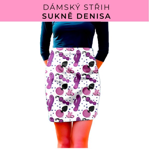 Dámský střih - Dámská sukně Denisa