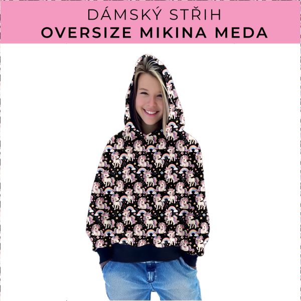 Dámský střih - mikina Meda